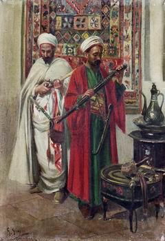 unknow artist Arab or Arabic people and life. Orientalism oil paintings  423 Germany oil painting art